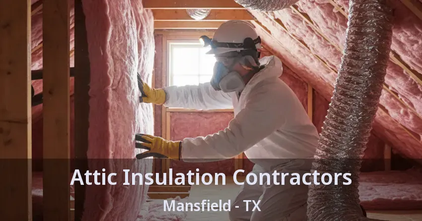Attic Insulation Contractors Mansfield - TX