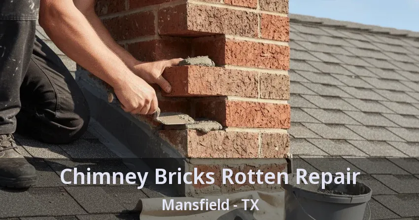 Chimney Bricks Rotten Repair Mansfield - TX