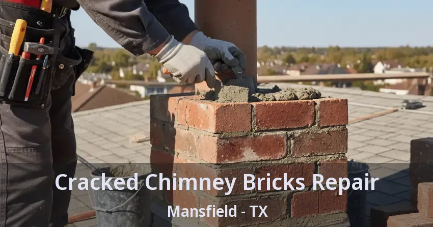 Cracked Chimney Bricks Repair Mansfield - TX